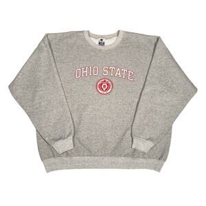 Vintage Ohio State University Crewneck Sweatshirt Champion Gray XXL